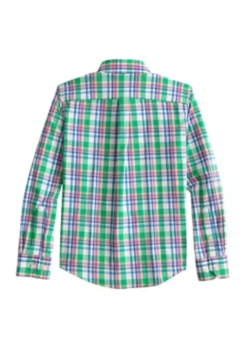 Boys 8-20 Gaspee Printed Sportshirt