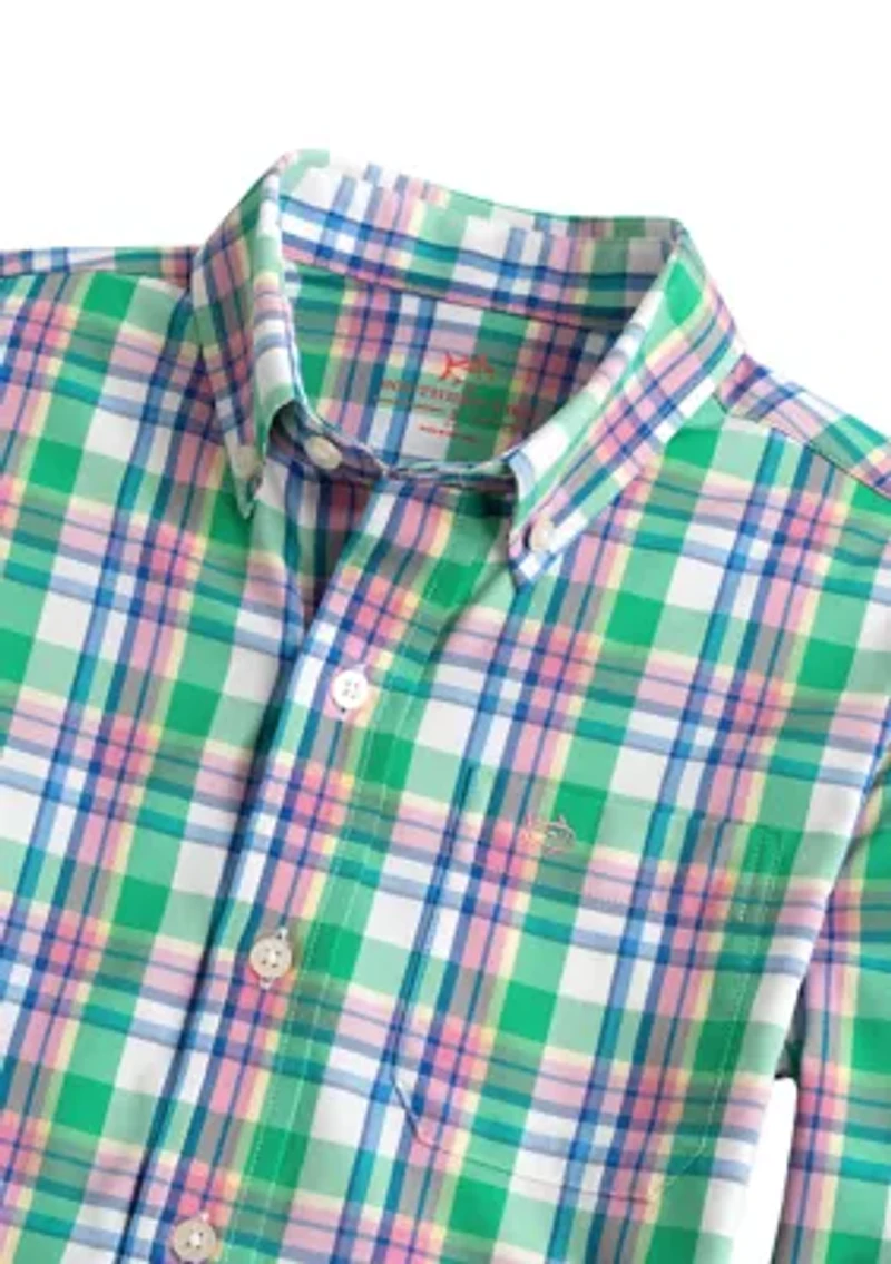 Boys 8-20 Gaspee Printed Sportshirt