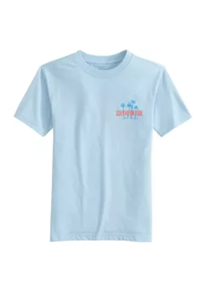 Boys 8-20 Sunset Palms Short Sleeve Graphic T-Shirt