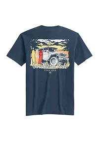Boys 8-20 Surf Excursion Short Sleeve Graphic T-Shirt