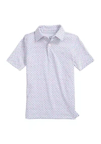 Boys 8-20 Driver Fin-Tastic Printed Polo Shirt