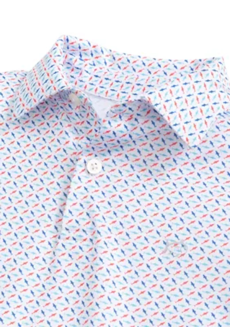 Boys 8-20 Driver Fin-Tastic Printed Polo Shirt