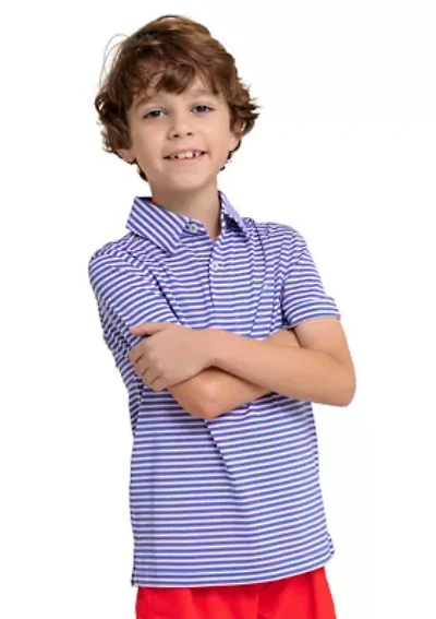 Boys 8-20 Striped Polo Shirt