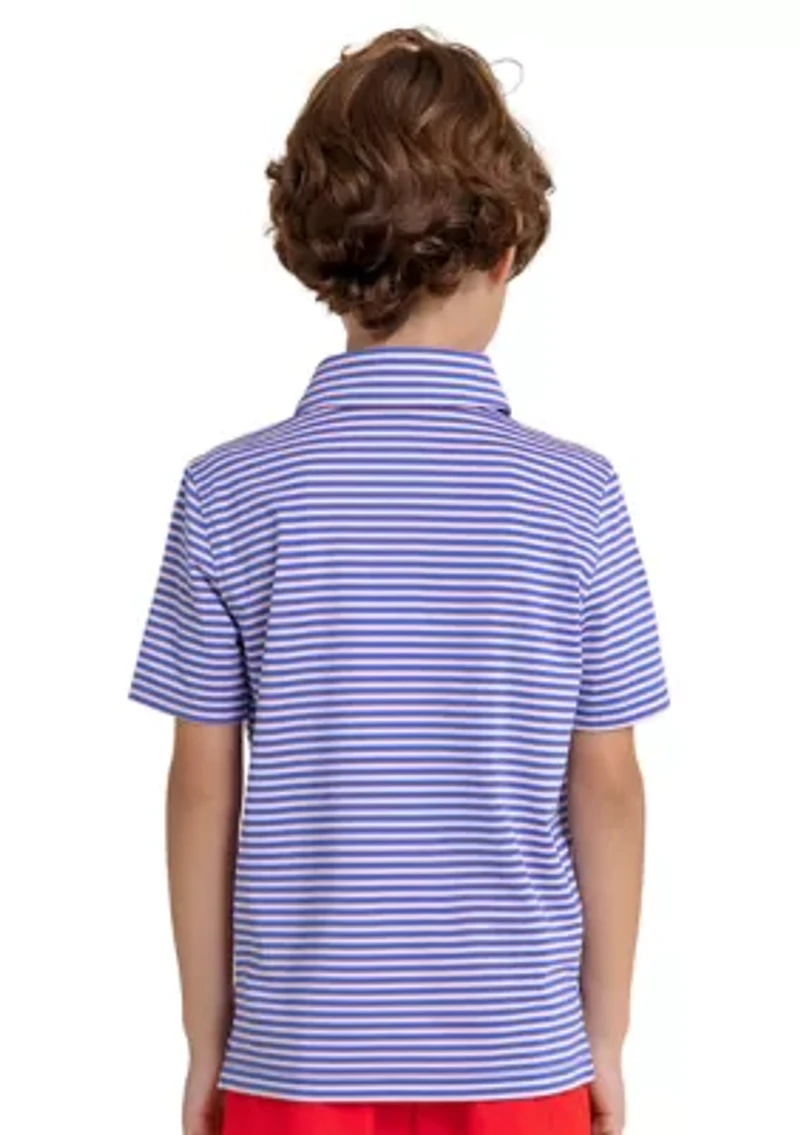 Boys 8-20 Striped Polo Shirt