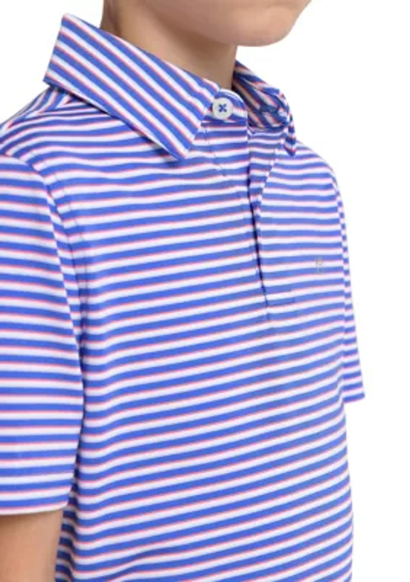 Boys 8-20 Striped Polo Shirt