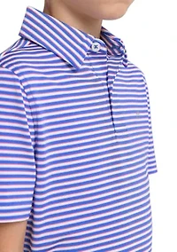 Boys 8-20 Striped Polo Shirt