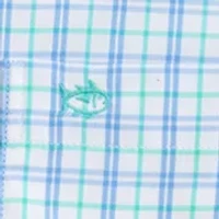 Boys 8-20 Turnberry Plaid Intercoastal Long Sleeve Sport Shirt