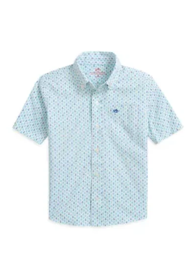 Boys 8-20 Anchors Away Intercoastal Sport Shirt
