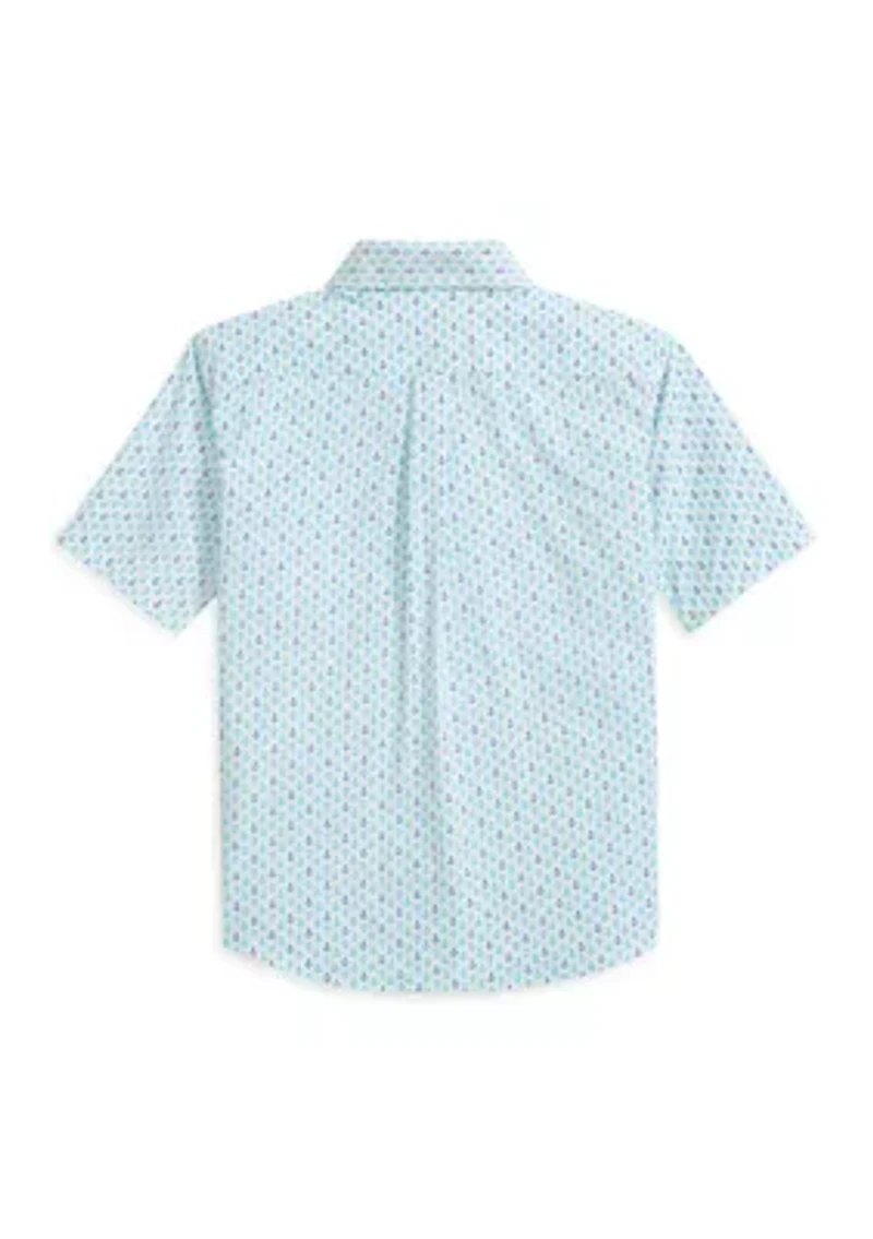 Boys 8-20 Anchors Away Intercoastal Sport Shirt