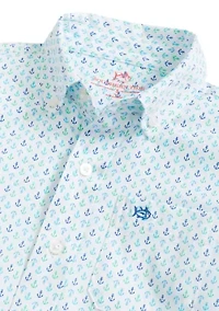 Boys 8-20 Anchors Away Intercoastal Sport Shirt