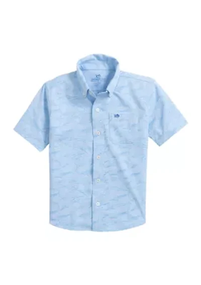 Boys 8-20 Fish Intercoastal Sport Shirt