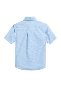 Boys 8-20 Fish Intercoastal Sport Shirt