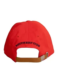UH OH Sharks Leather Strap Hat