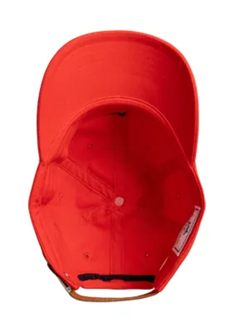 UH OH Sharks Leather Strap Hat