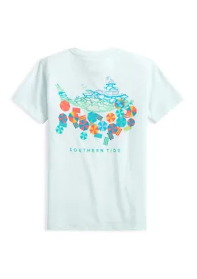 Boys 8-20 Umbrellas and Blankets Short Sleeve T-Shirt