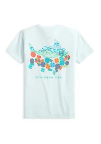 Boys 8-20 Umbrellas and Blankets Short Sleeve T-Shirt