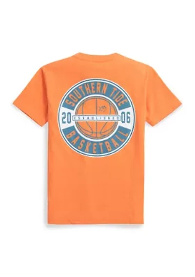 Boys 8-20 Courtside Short Sleeve Graphic T-Shirt