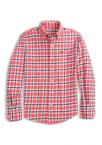 Beachrock Plaid Long Sleeve Button Down Shirt
