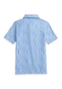 Boys 8-20 Short Sleeve Finally Friday Polo Shirt