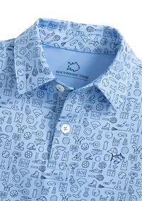 Boys 8-20 Short Sleeve Finally Friday Polo Shirt