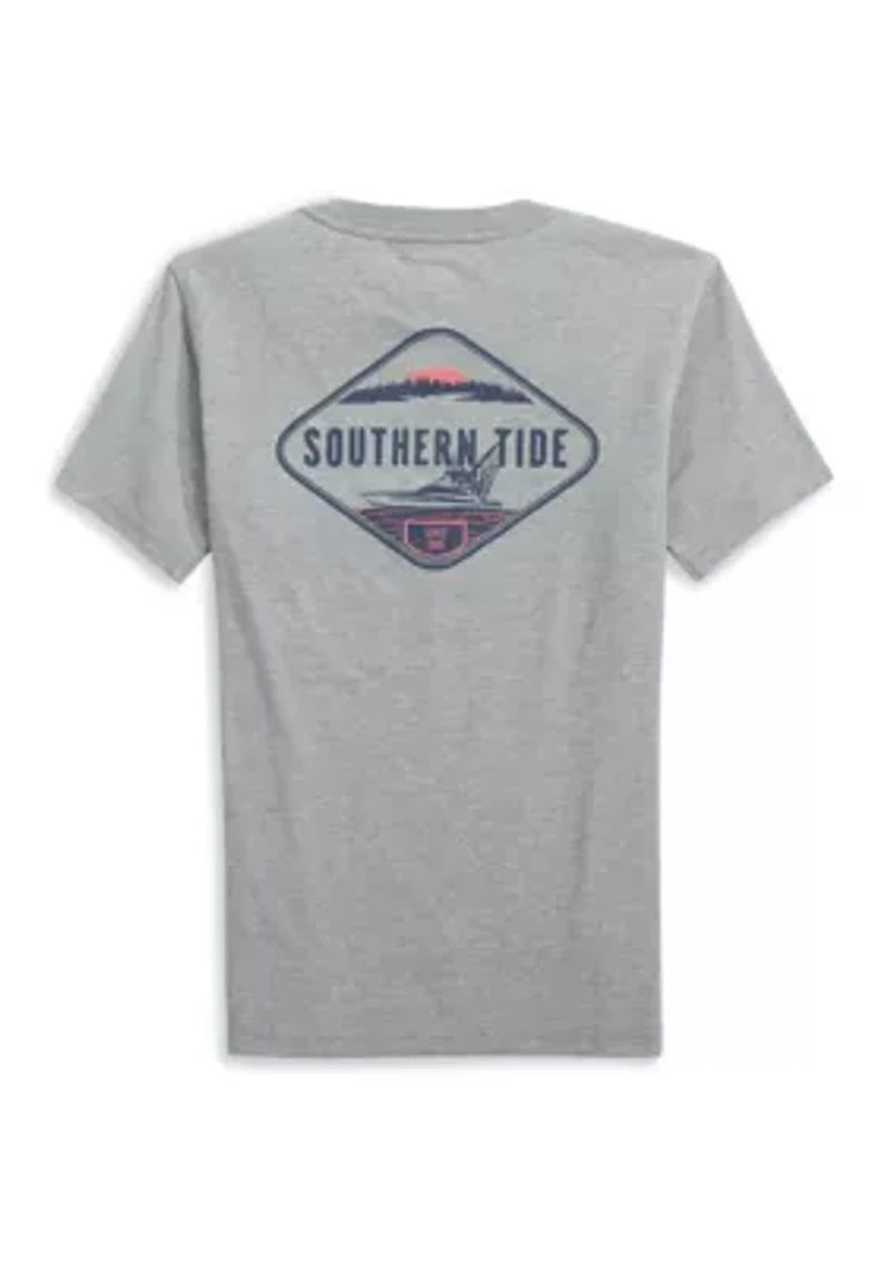 Marsh Boat Graphic T-Shirt