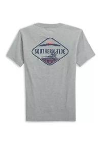 Marsh Boat Graphic T-Shirt