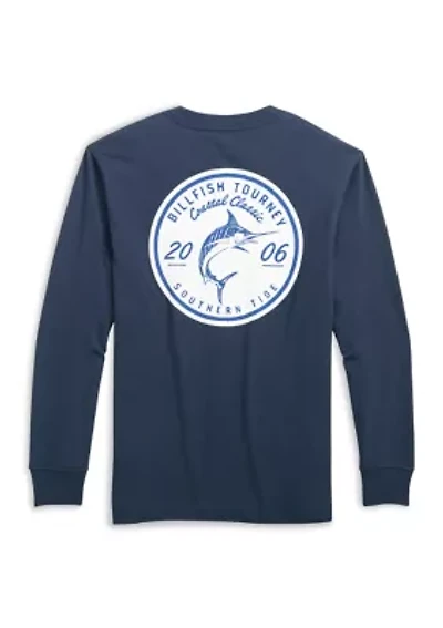 Boys 8-20 Long Sleeve Billfish Tourney Graphic T-Shirt