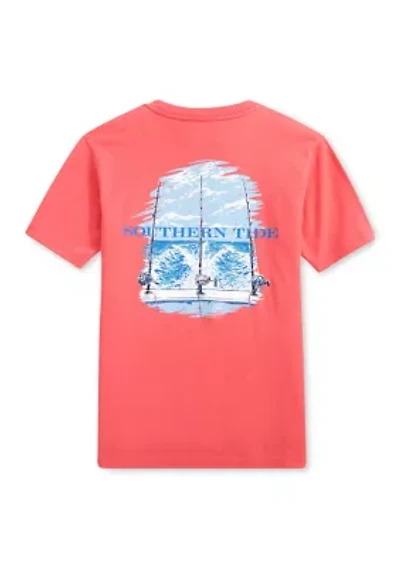 Boys 8-20 Youth Deep Sea Trolling Graphic T-Shirt