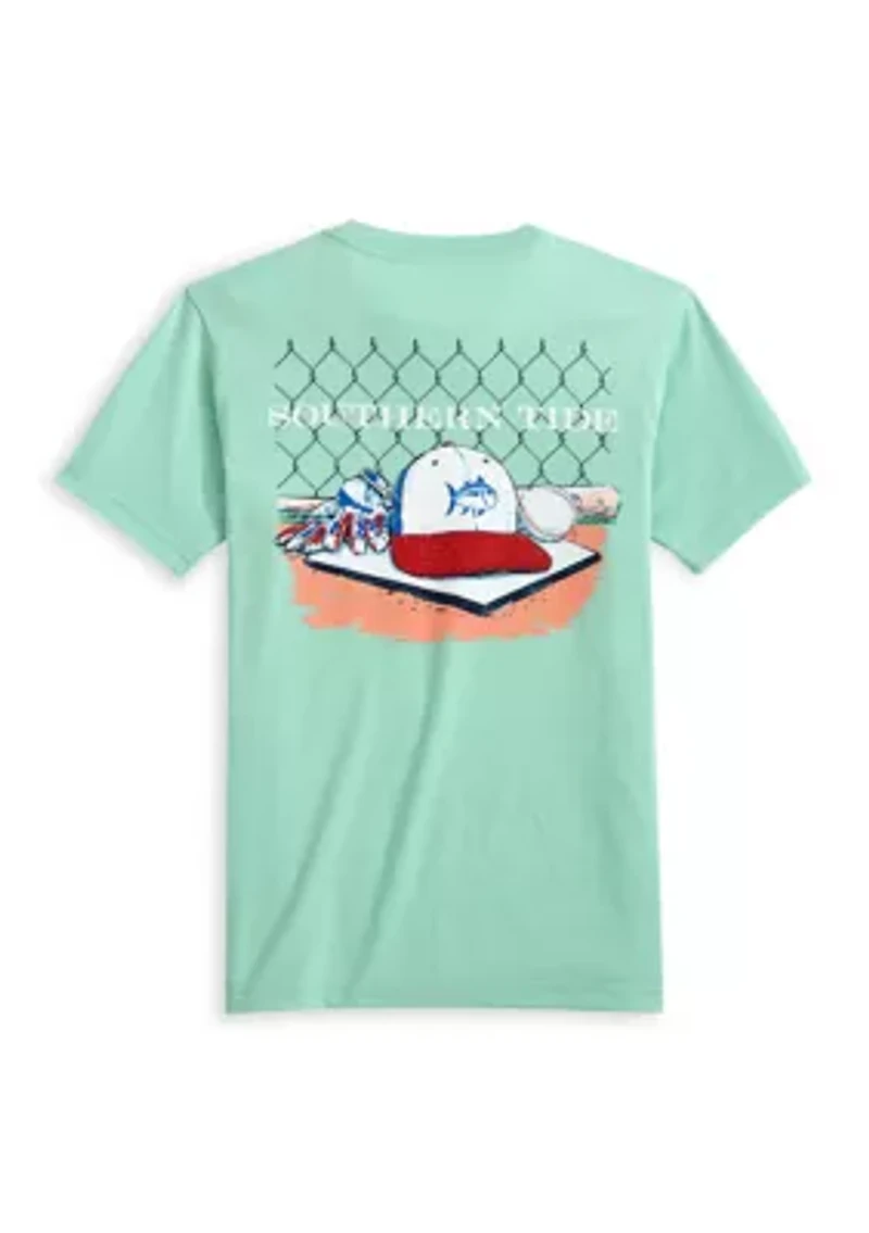 Boys 8-20 Youth Home Plate Hat T-Shirt