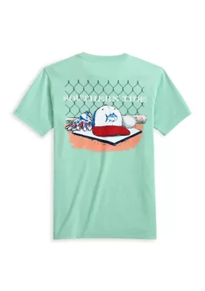 Boys 8-20 Youth Home Plate Hat T-Shirt