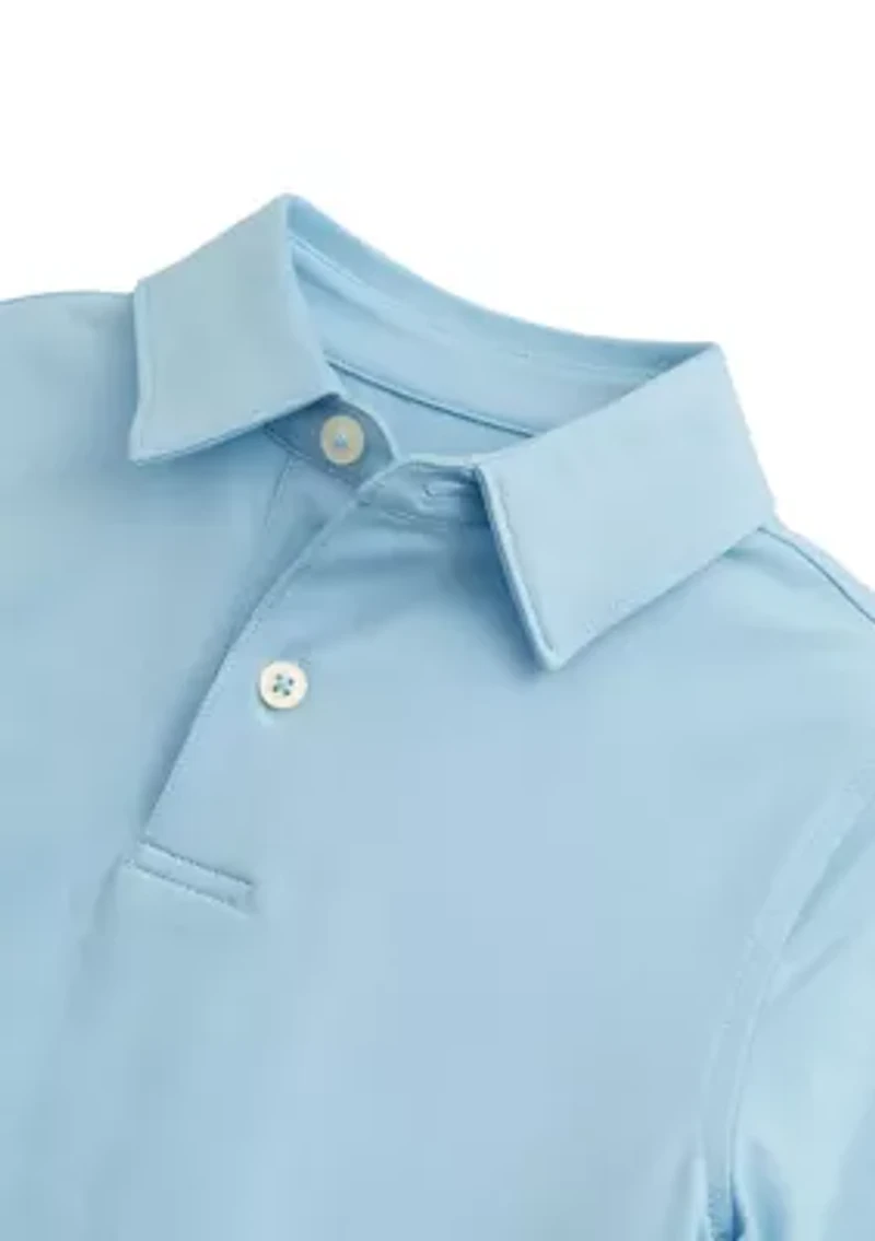 Boys 8-20 Short Sleeve Performance Polo Shirt