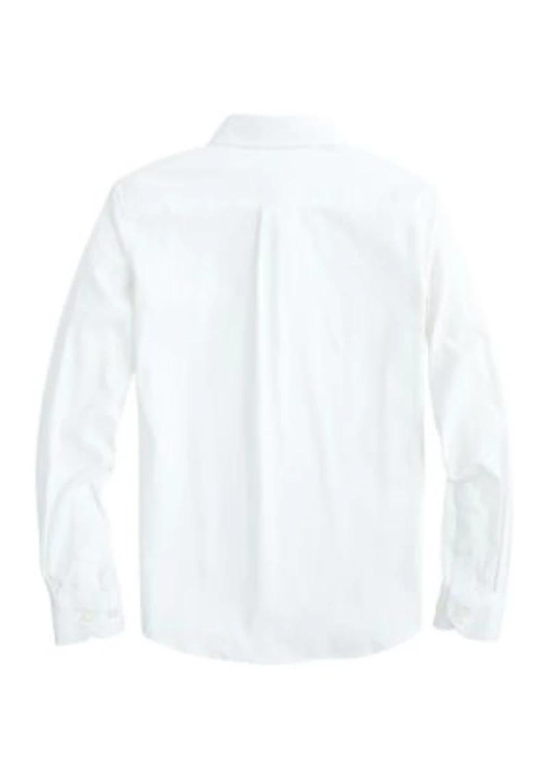 Boys 8-20 Solid Sport Shirt