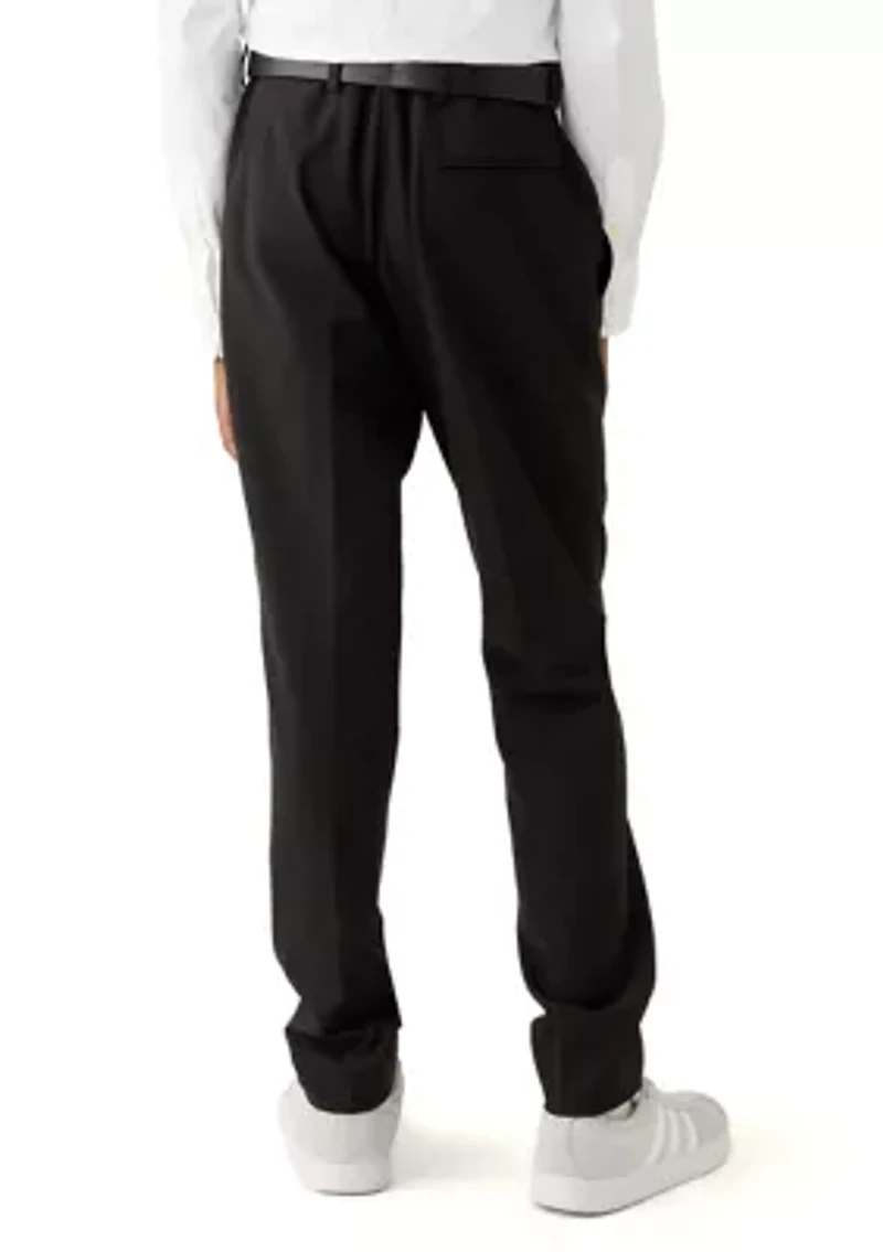 Boys 8-20 Black Dress Pants