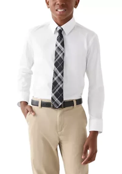 Boys 8-20 Shirt and Tie Set