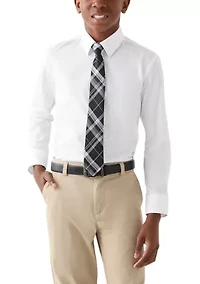 Boys 8-20 Shirt and Tie Set
