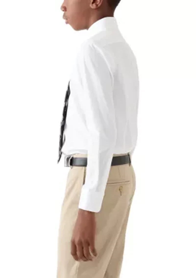 Boys 8-20 Shirt and Tie Set
