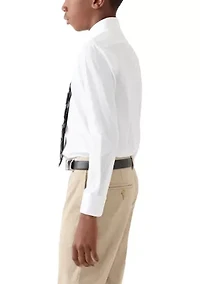 Boys 8-20 Shirt and Tie Set