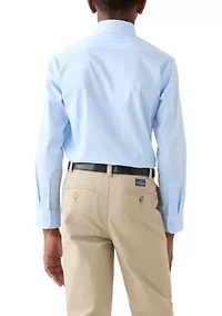 Boys 8-20 Classic Shirt and Tie Set