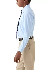 Boys 8-20 Classic Shirt and Tie Set