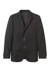 Boys 8-20 Plaid Blazer