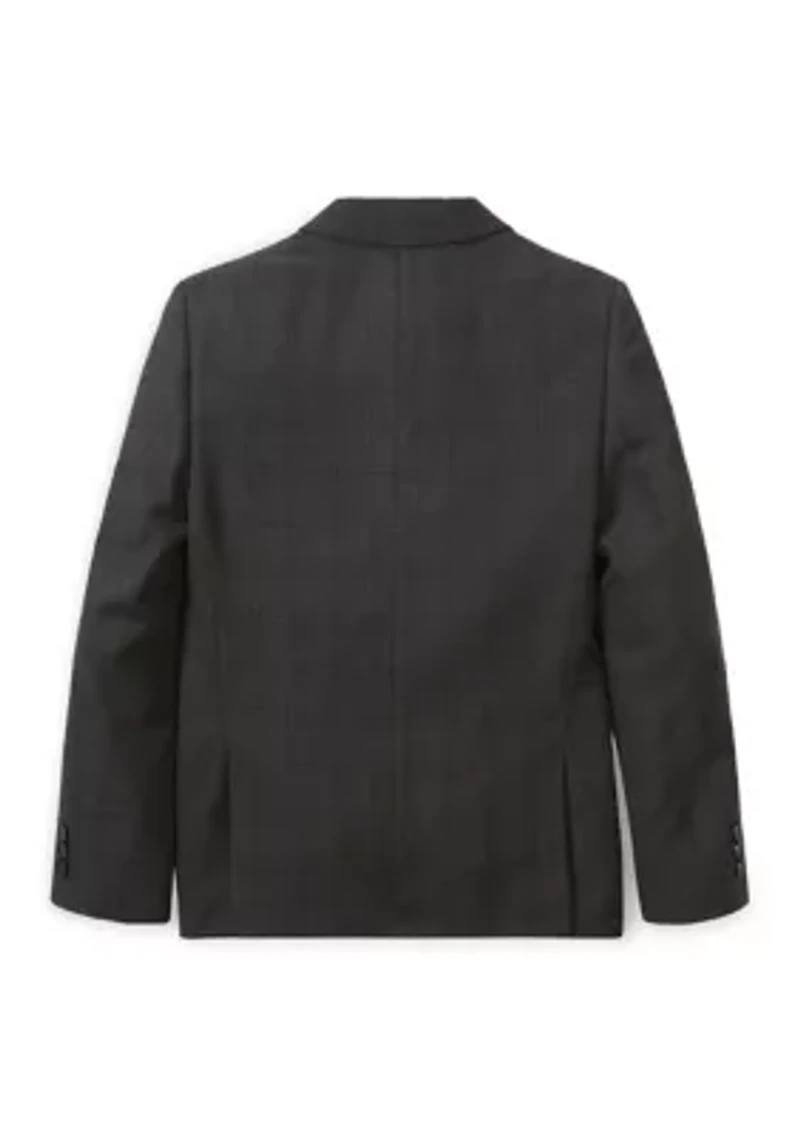 Boys 8-20 Plaid Blazer
