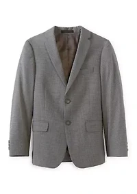 Boys 8-20 Check Print Blazer