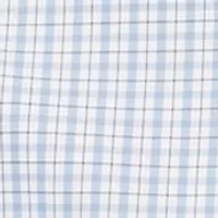 Boys 8-20 White/Blue Plaid Dress Shirt