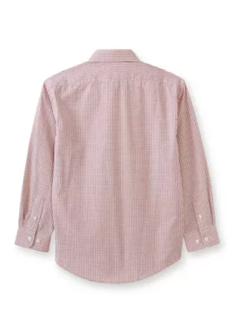 Boys 8-20 Dress Shirt Tie Set