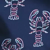 Boys 8-20 Lobster Print Swim Trunks