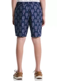 Boys 8-20 Lobster Print Swim Trunks