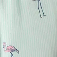 Boys 8-20 Flamingo Print Shorts