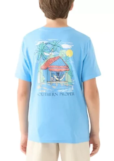 Boys 8-20 Short Sleeve Graphic T-Shirt