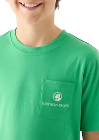 Boys 8-20 Water Ski Dog Graphic T-Shirt