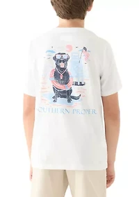 Boys 8-20 Lifeguard Dog T-Shirt